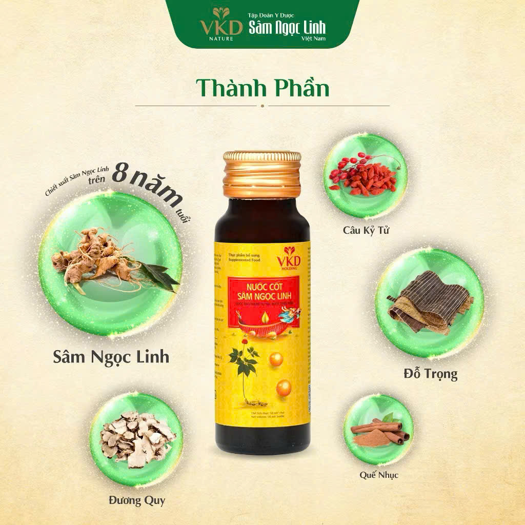 Nước Cốt Sâm Ngọc Linh