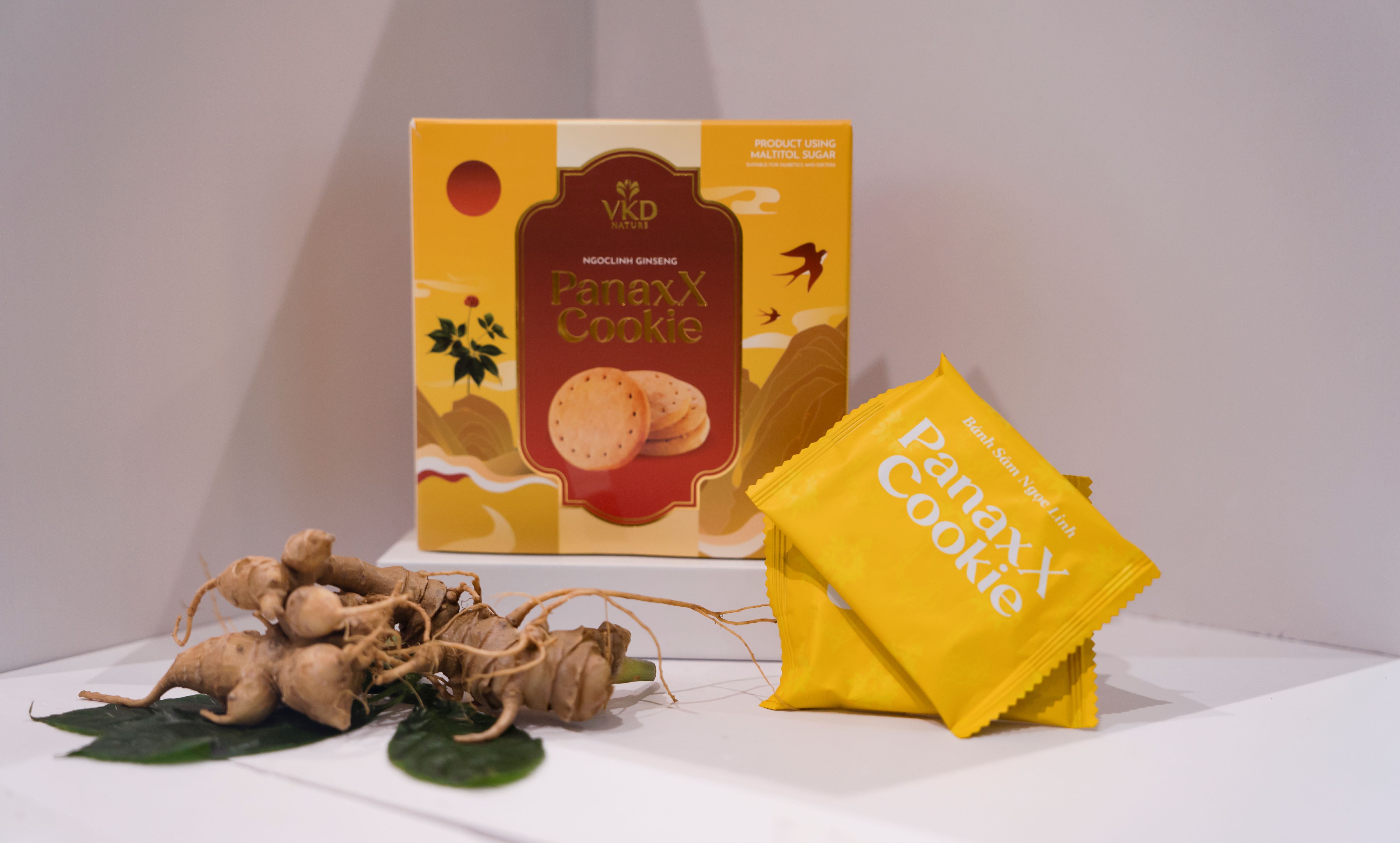 Bánh Sâm Ngọc Linh PanaxX Cookie