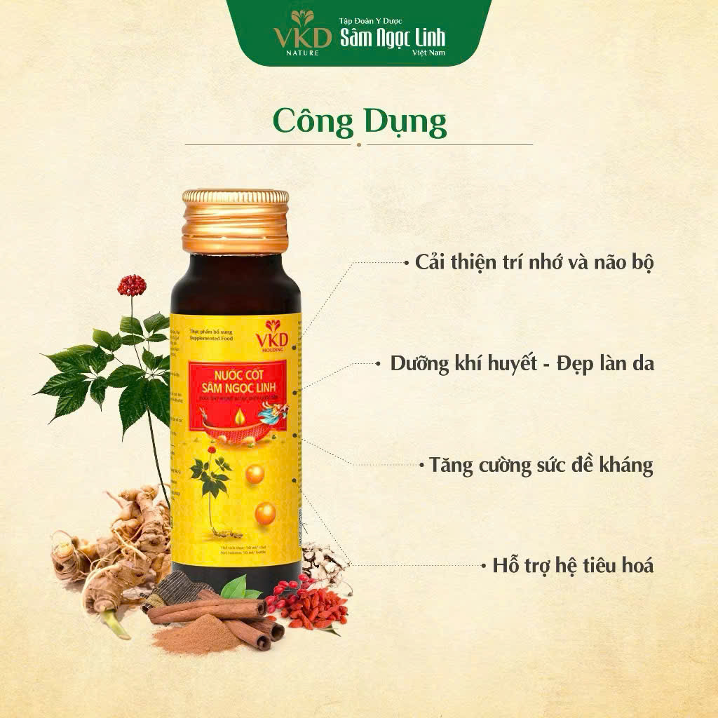 Nước Cốt Sâm Ngọc Linh