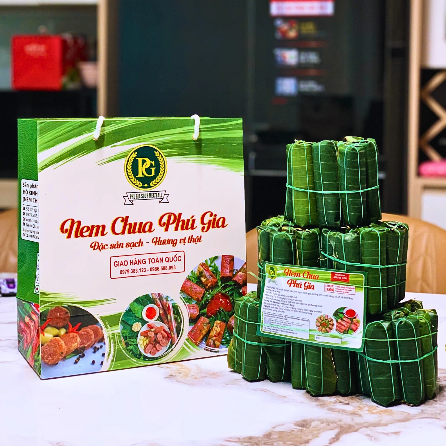 Nem chua truyền thống Phú Gia