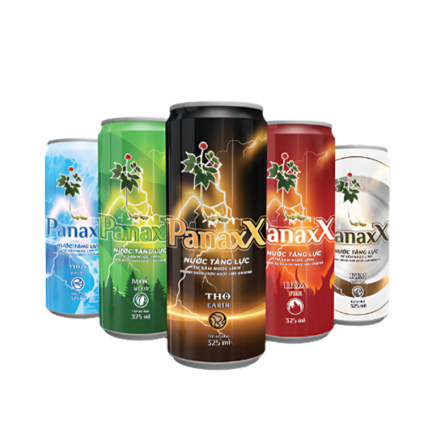Nước Tăng Lực Sâm Ngọc Linh PanaxX 325ml (5 Vị) – Tăng Tỉnh Táo, Giảm Mệt Mỏi, , Kích Thích Vị Giác