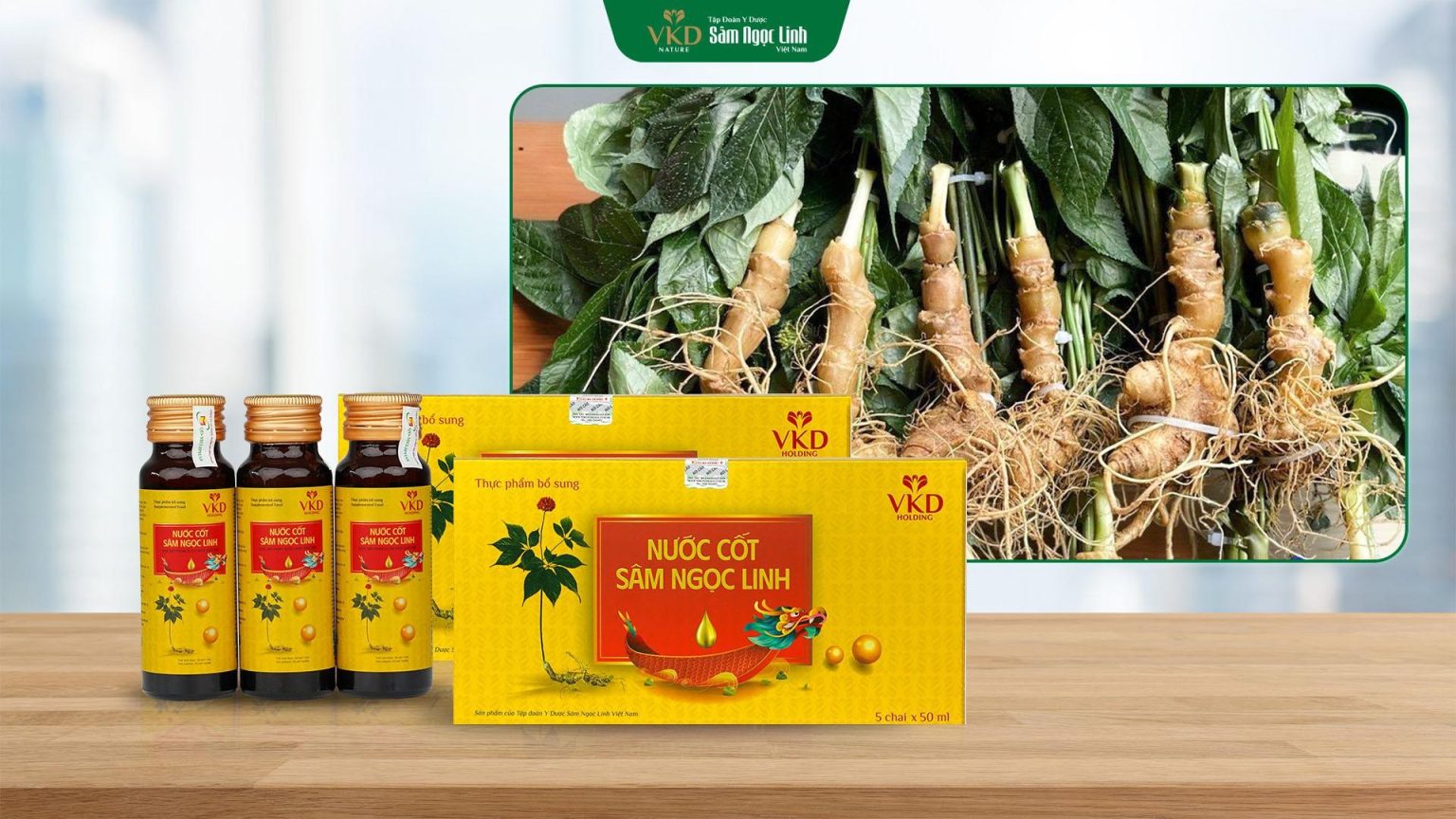 Nước Cốt Sâm Ngọc Linh