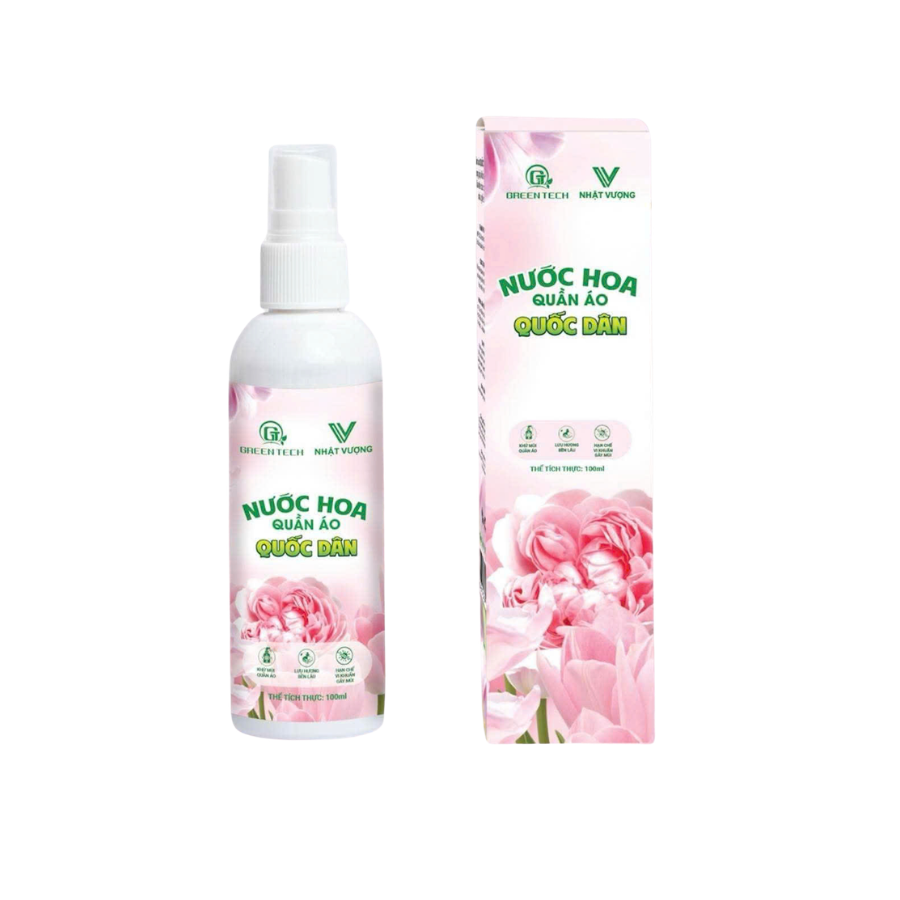Nước Hoa Xả Vải Quốc Dân Green Tech – Hương Thơm Lâu, Làm Mềm Vải, Giữ Quần Áo Thơm Mát Sau Khi Giặt