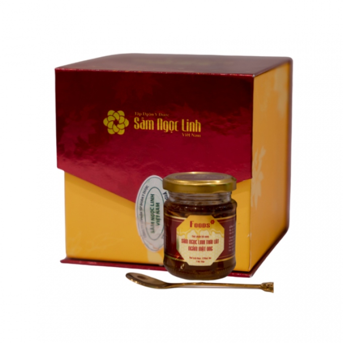 Sâm Ngọc Linh Thái Lát Ngâm Mật Ong VKD – Bồi Bổ Sức Khỏe, Giảm Mệt Mỏi, Hỗ Trợ Tiêu Hóa Và Tăng Đề Kháng Tự Nhiên